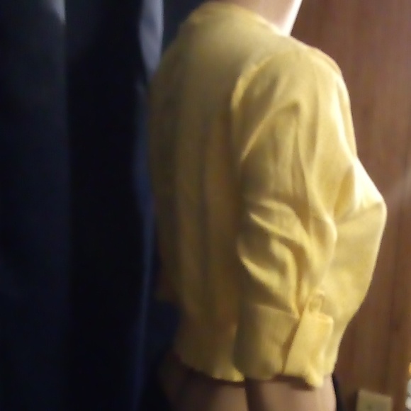 Gorgeous Sweater Project Yellow Crop Sweater - Size Large - Picture 3 of 8